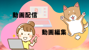 動画配信、動画編集