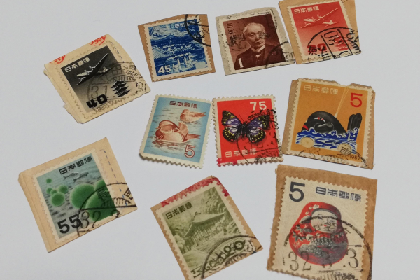 珍しい切手の写真